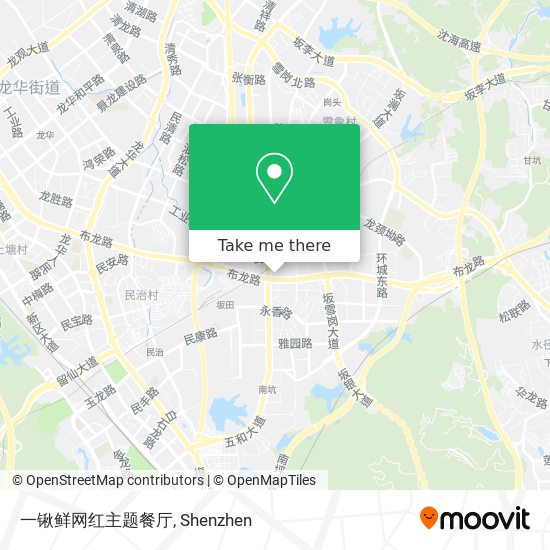 一锹鲜网红主题餐厅 map