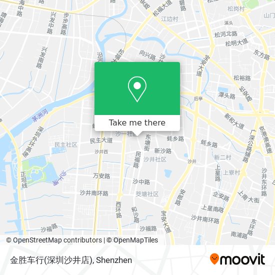 金胜车行(深圳沙井店) map
