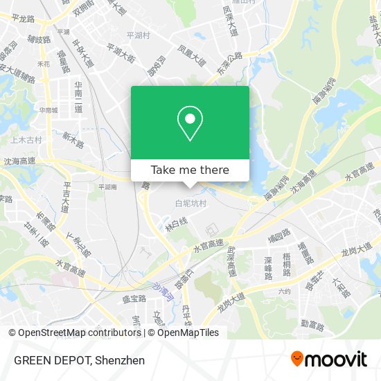 GREEN DEPOT map