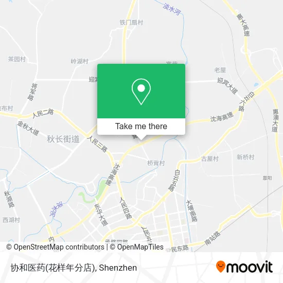 协和医药(花样年分店) map