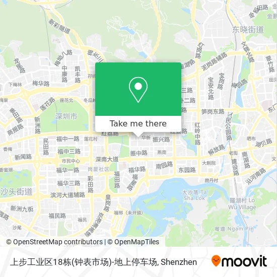 上步工业区18栋(钟表市场)-地上停车场 map