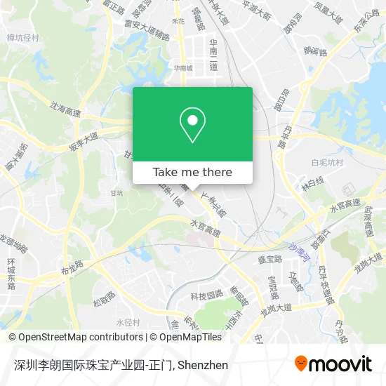 深圳李朗国际珠宝产业园-正门 map