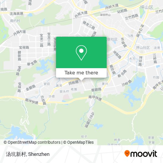 汤坑新村 map