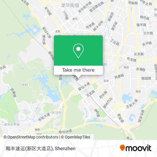 顺丰速运(新区大道店) map