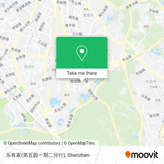 乐有家(第五园一期二分行) map