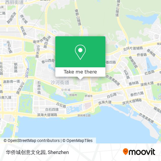 华侨城创意文化园 map
