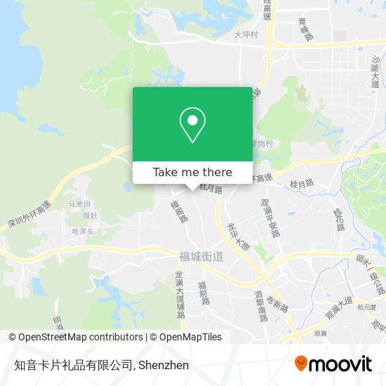 知音卡片礼品有限公司 map