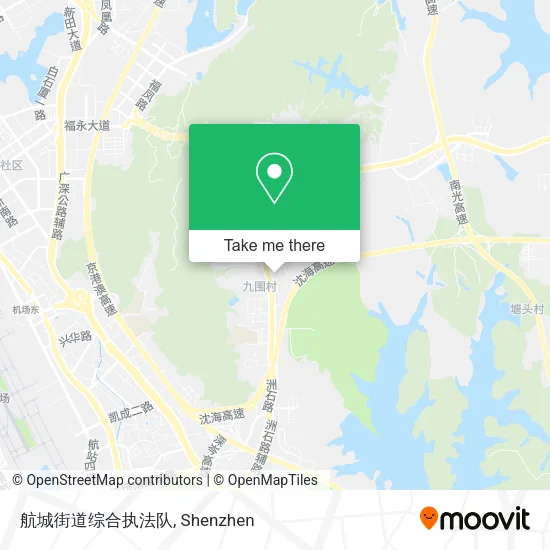 航城街道综合执法队 map