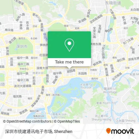 深圳市统建通讯电子市场 map