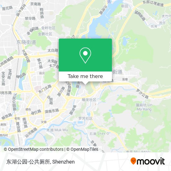 东湖公园-公共厕所 map
