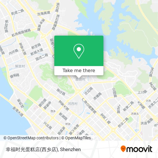 幸福时光蛋糕店(西乡店) map