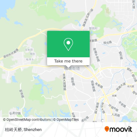 桔岭天桥 map
