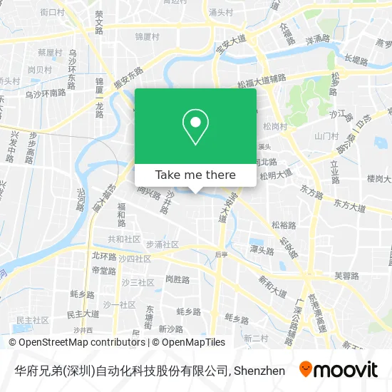 华府兄弟(深圳)自动化科技股份有限公司 map