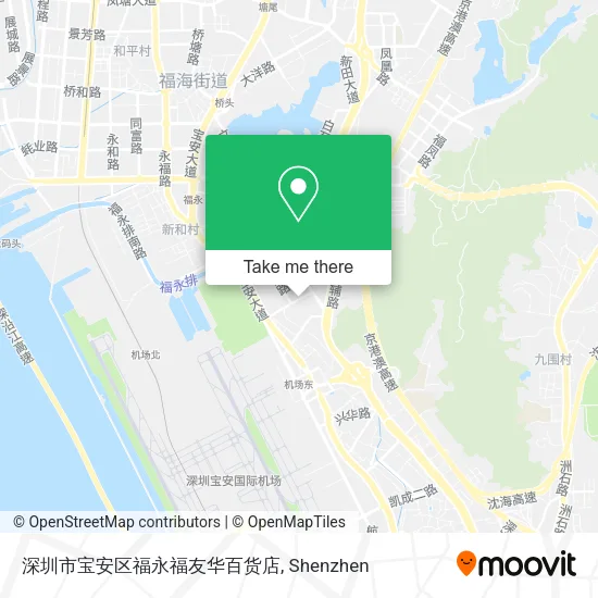 深圳市宝安区福永福友华百货店 map