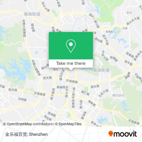 金乐福百货 map