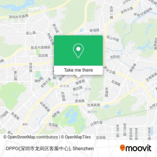 OPPO(深圳市龙岗区客服中心) map