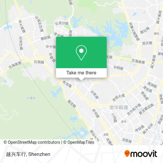 越兴车行 map