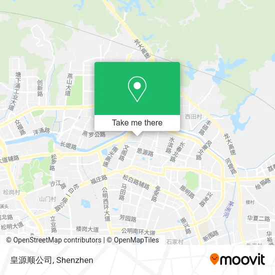 皇源顺公司 map