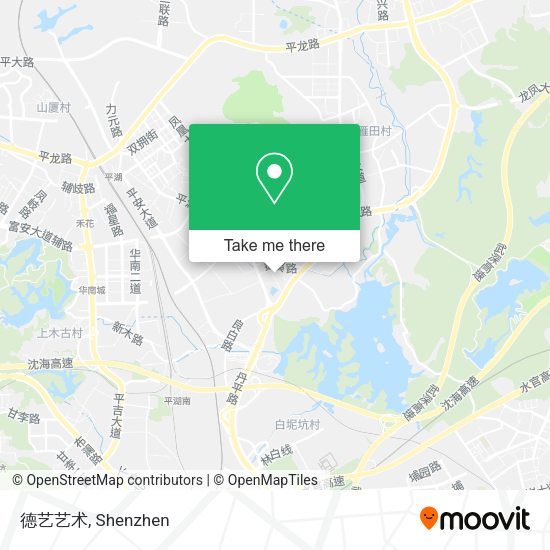德艺艺术 map