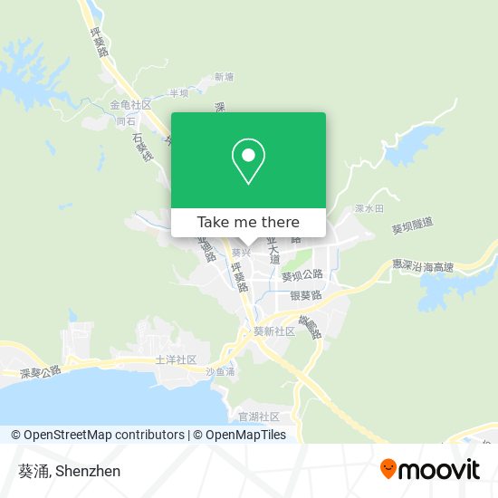 葵涌 map
