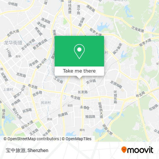 宝中旅游 map