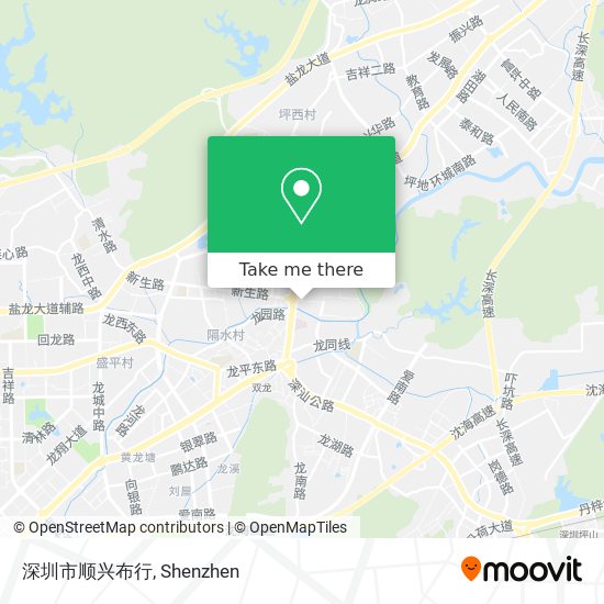 深圳市顺兴布行 map