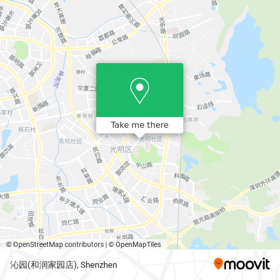 沁园(和润家园店) map