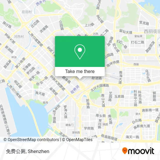免费公厕 map