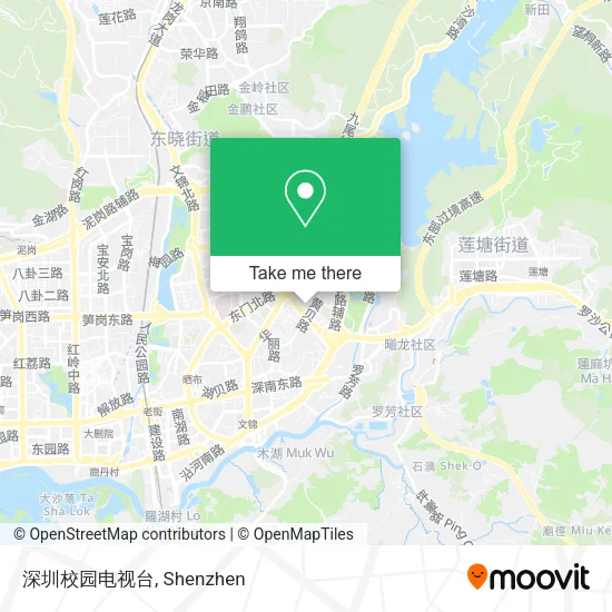 深圳校园电视台 map
