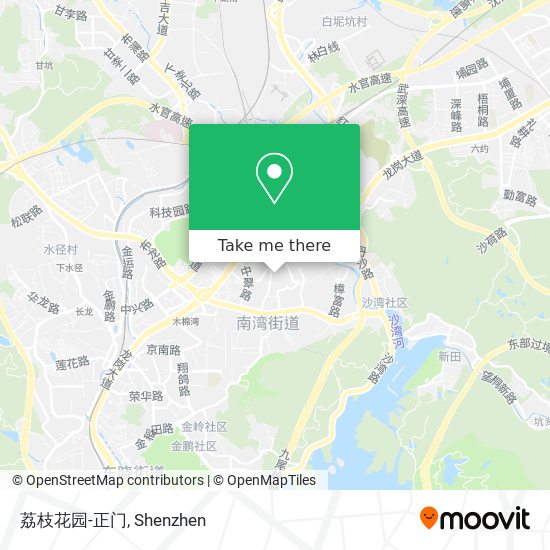 荔枝花园-正门 map