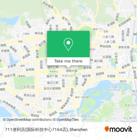 711便利店(国际科技中心7164店) map