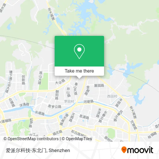 爱派尔科技-东北门 map