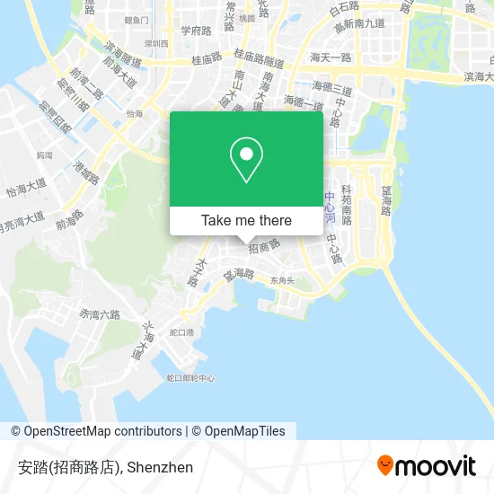 安踏(招商路店) map