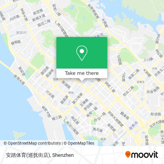 安踏体育(巡抚街店) map