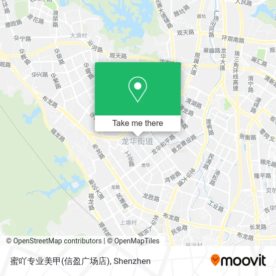蜜吖专业美甲(信盈广场店) map