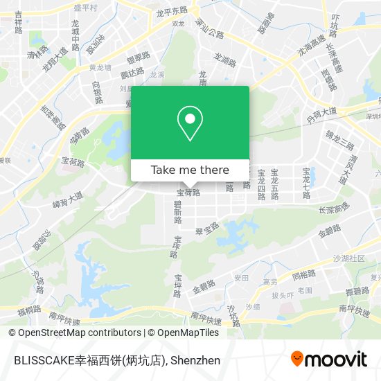 BLISSCAKE幸福西饼(炳坑店) map