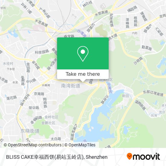 BLISS CAKE幸福西饼(易站玉岭店) map