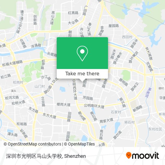 深圳市光明区马山头学校 map
