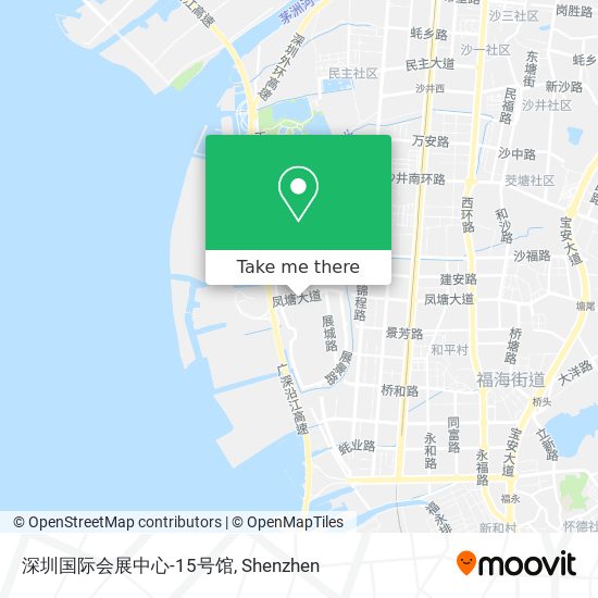 深圳国际会展中心-15号馆 map