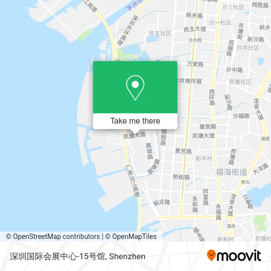 深圳国际会展中心-15号馆 map