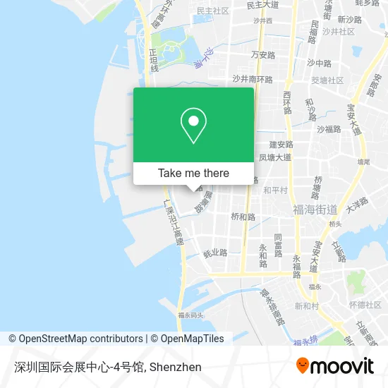 深圳国际会展中心-4号馆 map