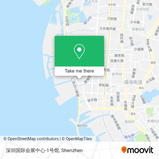 深圳国际会展中心-1号馆 map