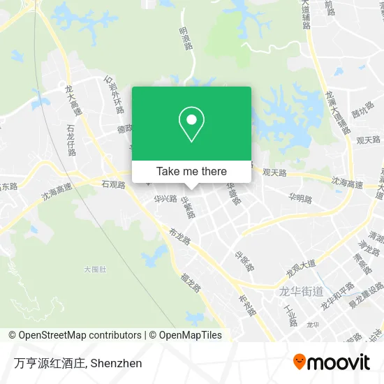 万亨源红酒庄 map