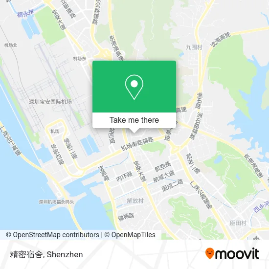 精密宿舍 map