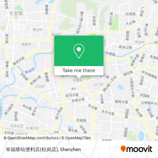 幸福驿站便利店(松岗店) map