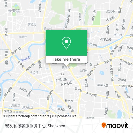 宏发君域客服服务中心 map