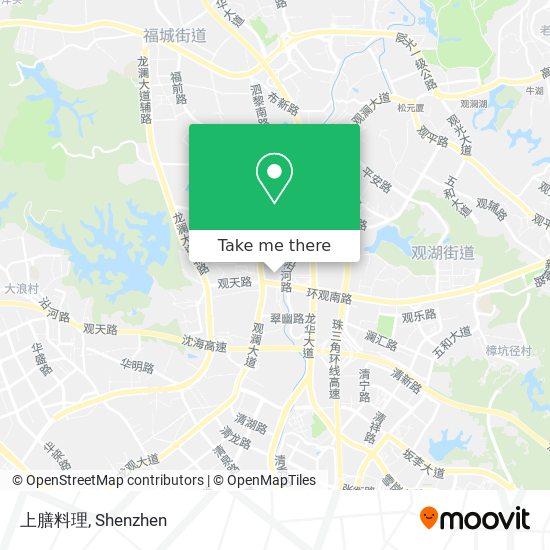 上膳料理 map