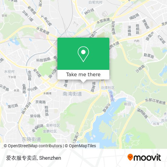 爱衣服专卖店 map