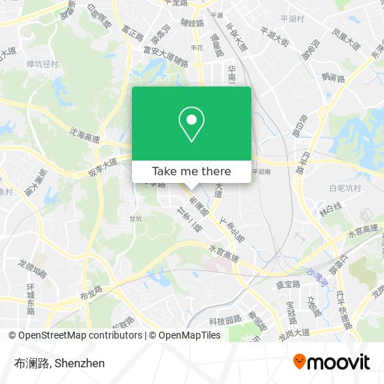 布澜路 map