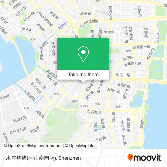 木屋烧烤(南山南园店) map